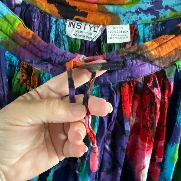 Instyle New York Skirt Size Free Size Womens Multicolor (A1) Boho Hippie Chic - Picture 2 of 6